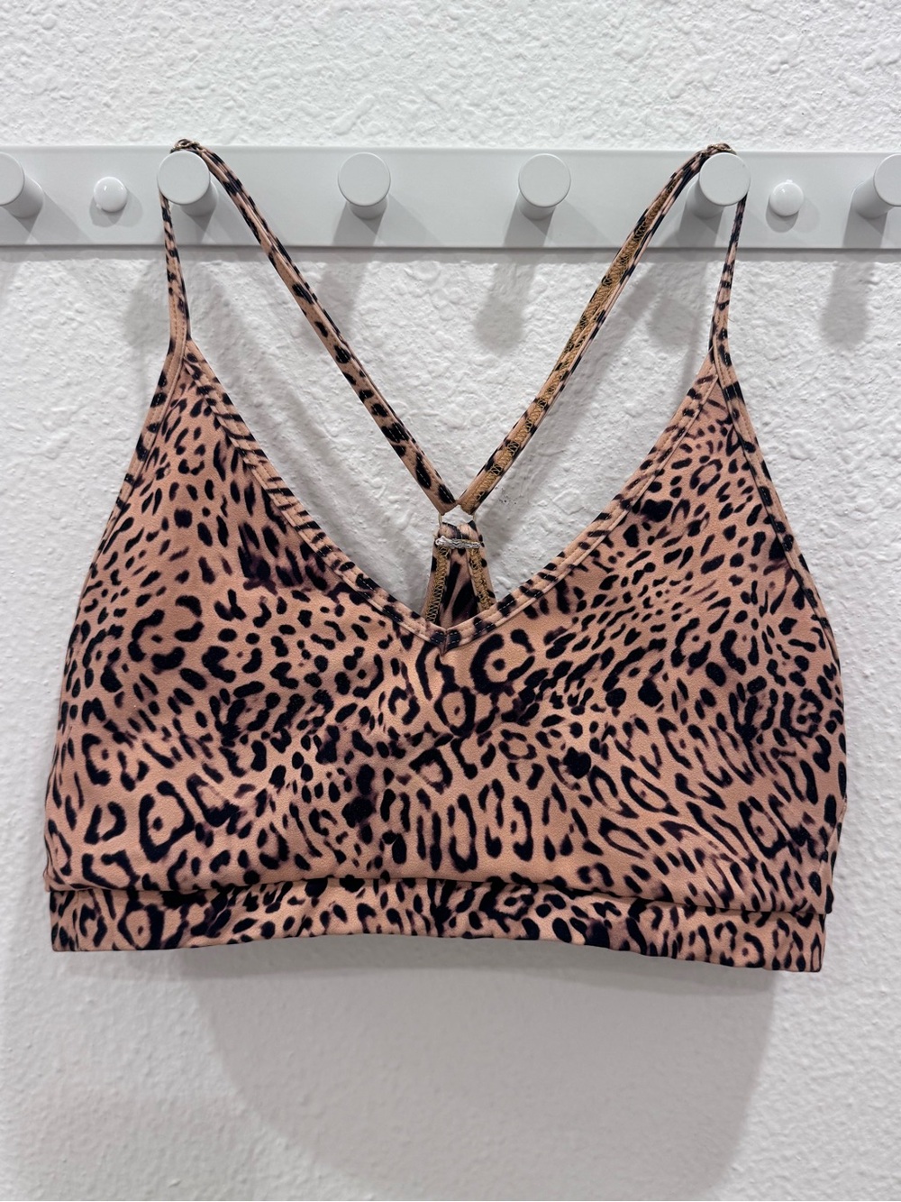 Skatie Leopard-Print Sports Bra